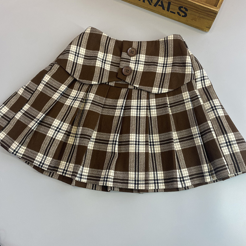 Autumn girl's skirt