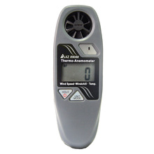 台湾衡欣AZ89088手持式迷你风速测量仪热线温度带风寒指数6种单位