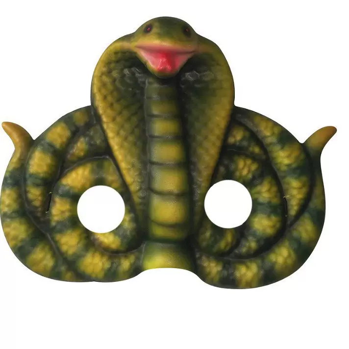 万圣节EVA恐怖面具海绵吸塑动物面具卡通面具