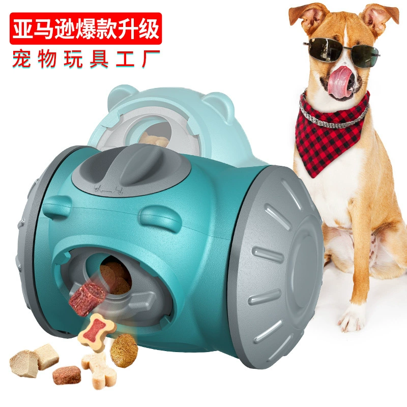 Товары для домашних животных Фабрика оптовая компания Новые популярные Amazon качели не перевернутая утечка пищи медведь Развивающие игрушки для собак