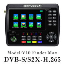 iBRAVEBOX V10 Finder max DVB-S/X2/S2X H.265 +AHD���匤�ǃx