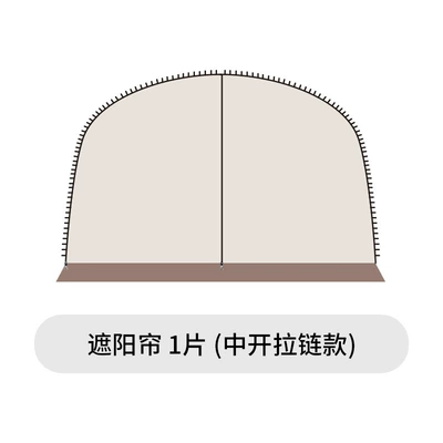 Substitute Hair Black Glue Dome: Avtomobil yan çətirləri - zipper-center-opening-vinyl-sunshade-cloth-enclosure-single-product