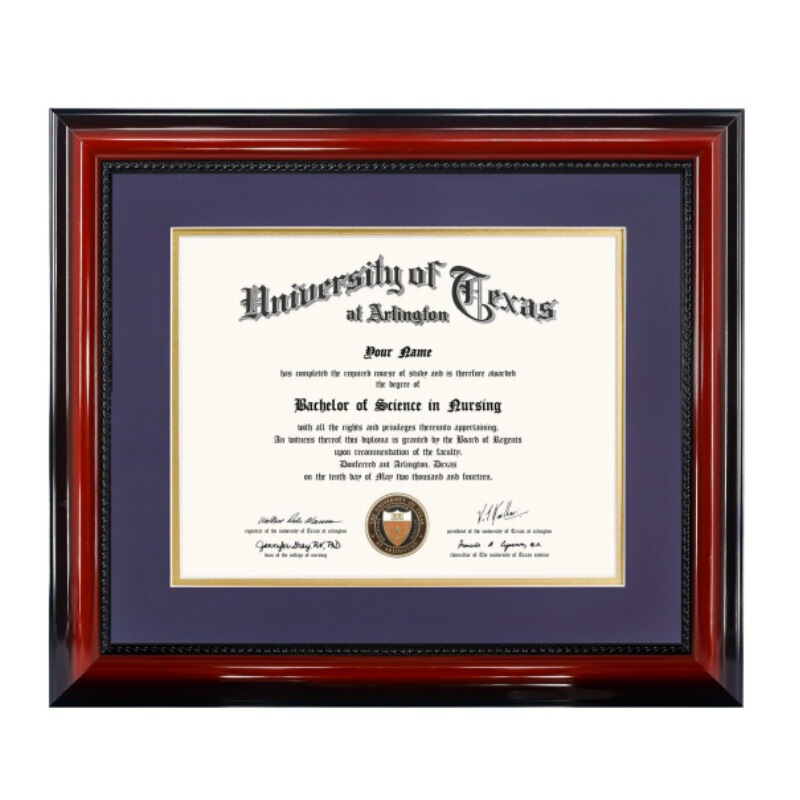Simple and Creative Wooden Graduation Diploma Frame, Business License Frame, Tabletop Display Frame, Wall Hanging Picture Frame, Picture Frame Wholesale