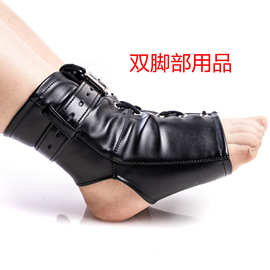 跨境情趣双脚束缚调教紧束外贸情趣禁锢皮革K9拘束夫妻道具批发