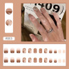 Fake nails, summer removable nail stickers for nails for manicure, ready-made product, wholesale