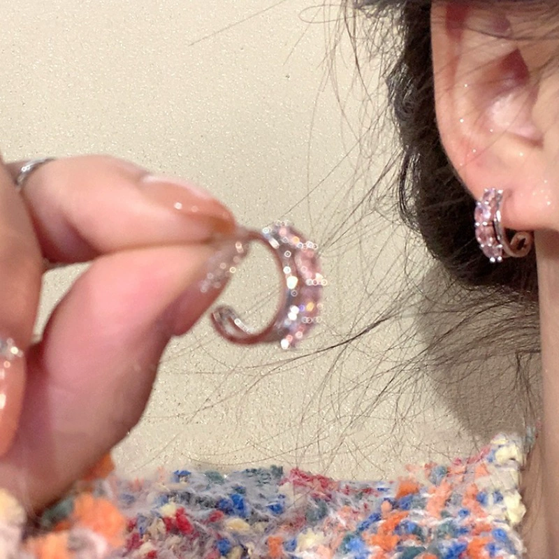 Retro Pearl Earrings, 925 Silver Needle, Light Luxury Style, Multiple Sizes