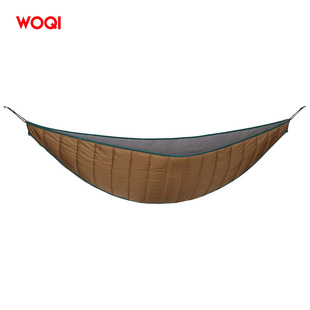 WOQI hammock lining, full-length lightweight 4-season hammock equipment quilt, suitable for hammock camping hiking