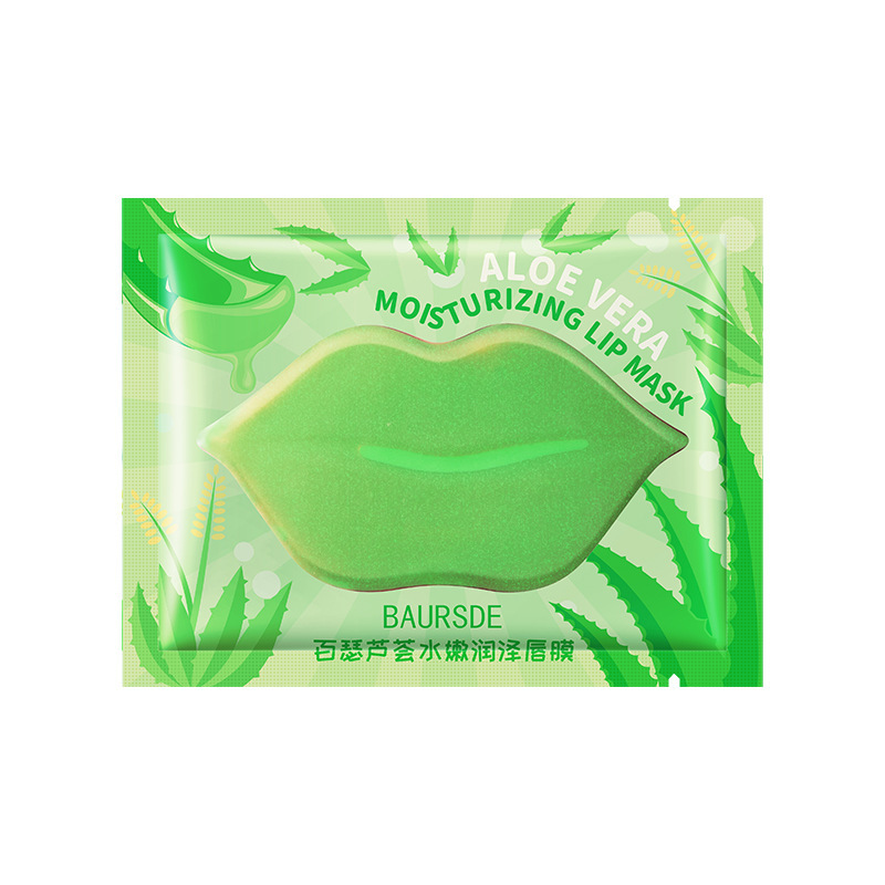 Bather Honey Peach Aloe Honey Lip Mask Humectante Desvanecer las líneas labiales para mejorar el color labial máscara labial al por mayor