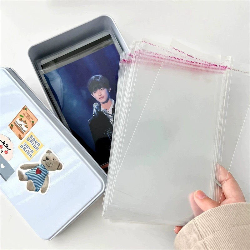 6-inch raw writing protective film postcard surrounding transparent…