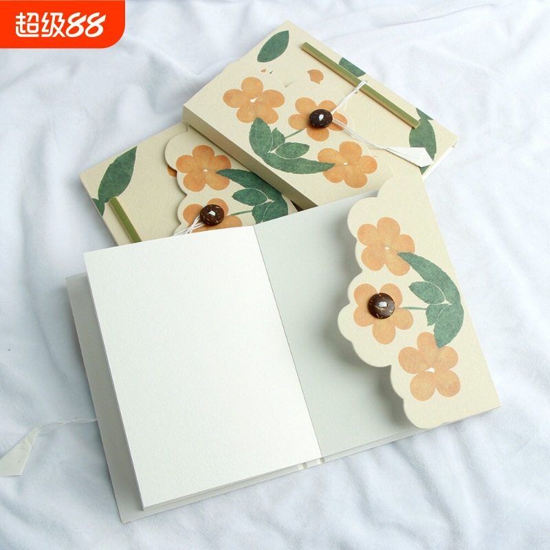 스팟 네팔 핸드북 수제 DIY 틈새 문학 및 예술 고가치 포켓 메모장 생일 선물