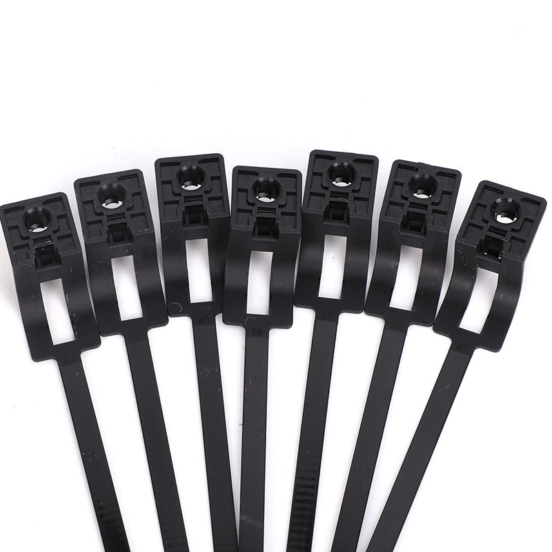 Car Stud Cable Ties Hs78/6*160Mm/250 Pieces/Pack Screw Cable Ties Cable Ties Free Shipping