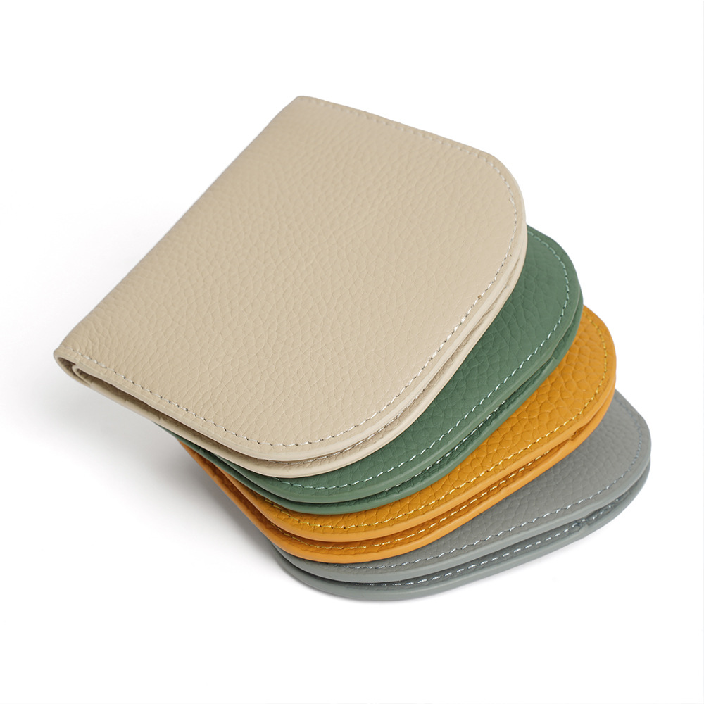 新款真皮錢包女士時尚超薄小錢包頭層牛皮卡包迷你韓版零錢包跨境