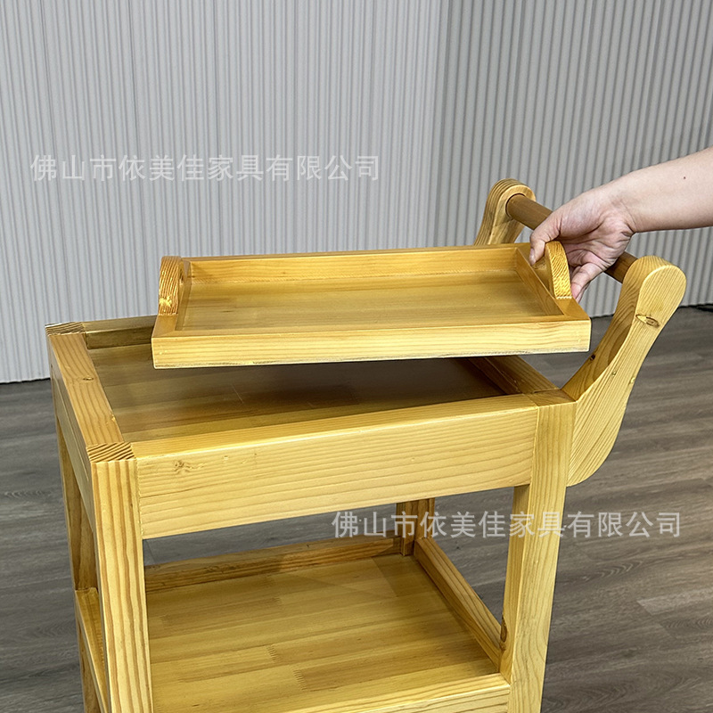 carro especial para salón de belleza gestión de la piel móvil empuje de mano estante instrumento de cuidado plástico carro de herramientas de mano