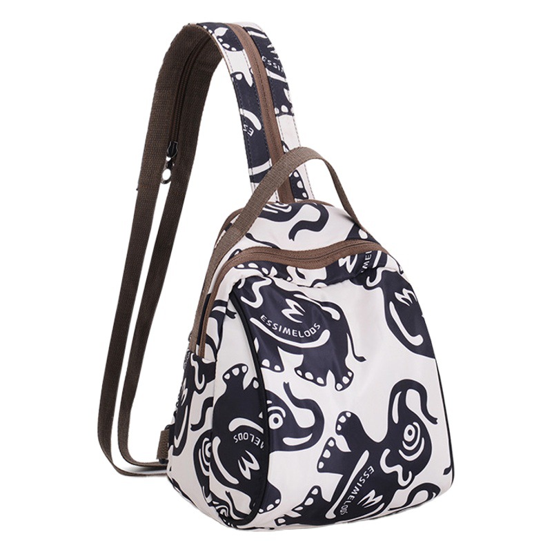 2024 nueva mochila pequeña multifuncional, bolso de mensajero, bolso de pecho, mochila, artefacto de caminata, ligero y multicapa