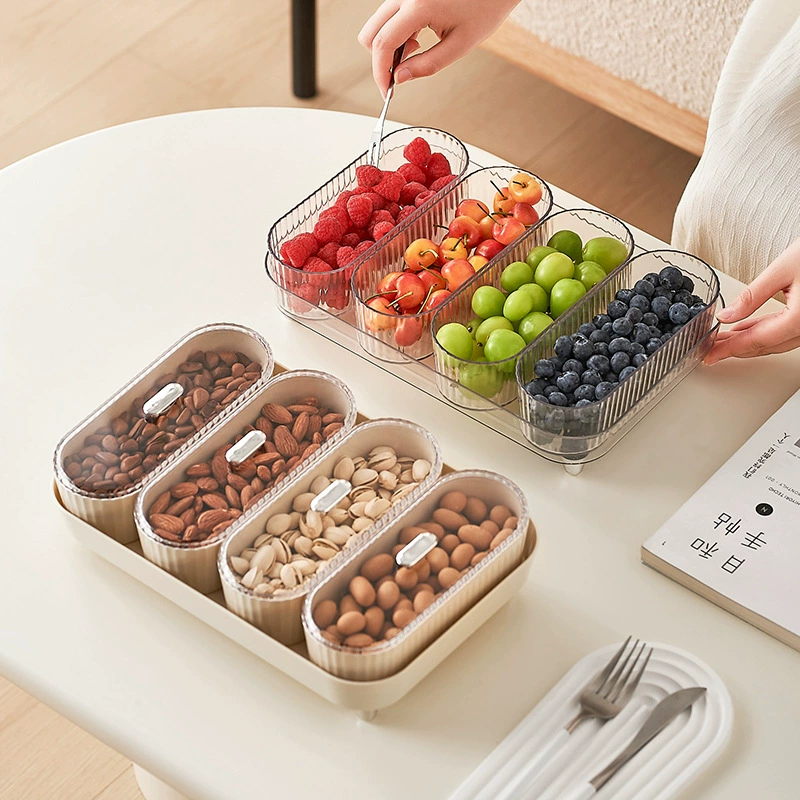 Кремовая Wind Equipment Fruit Delle Reverse Box Home Living Room Сушёные фрукты Snack Snack Diber Snack Diber Storage Box