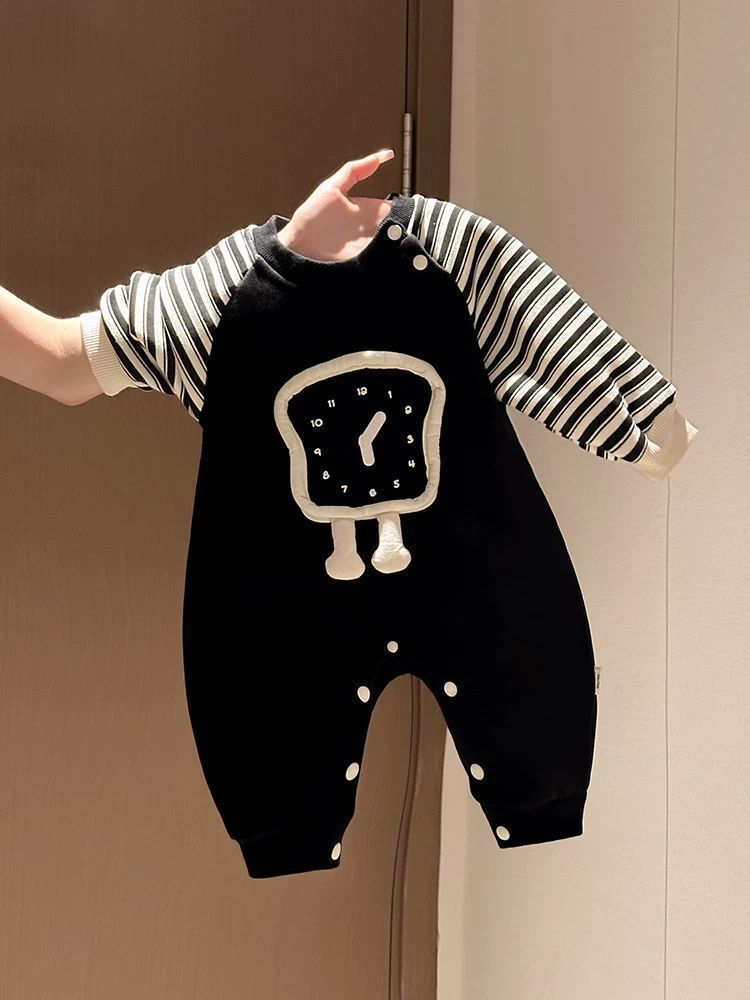 Baby Clothes, Autumn and Winter Clothes, Infant Jumpsuits, Velvet Baby Clothes, Winter Super Cute Sweatshirts, Outdoor Clothes