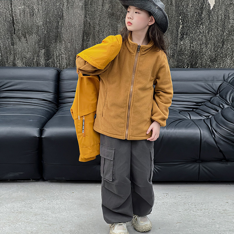 양털 안감 재킷