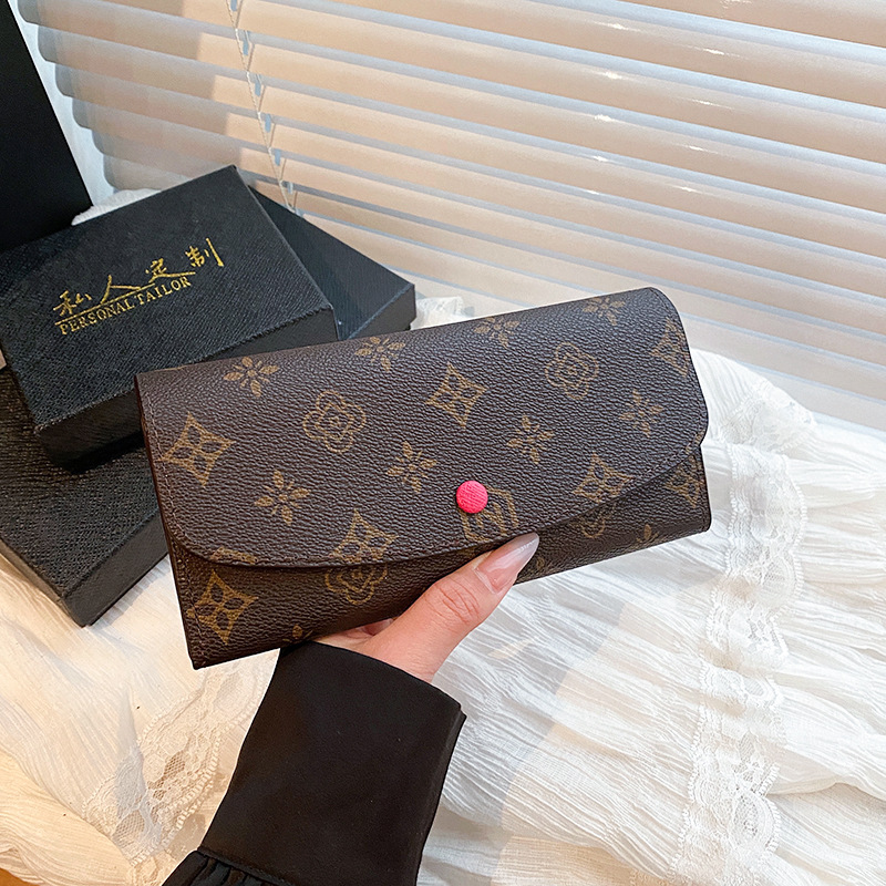 Modische Geldbörse Und Clutch Mit Buntem Print Design_voghion.com