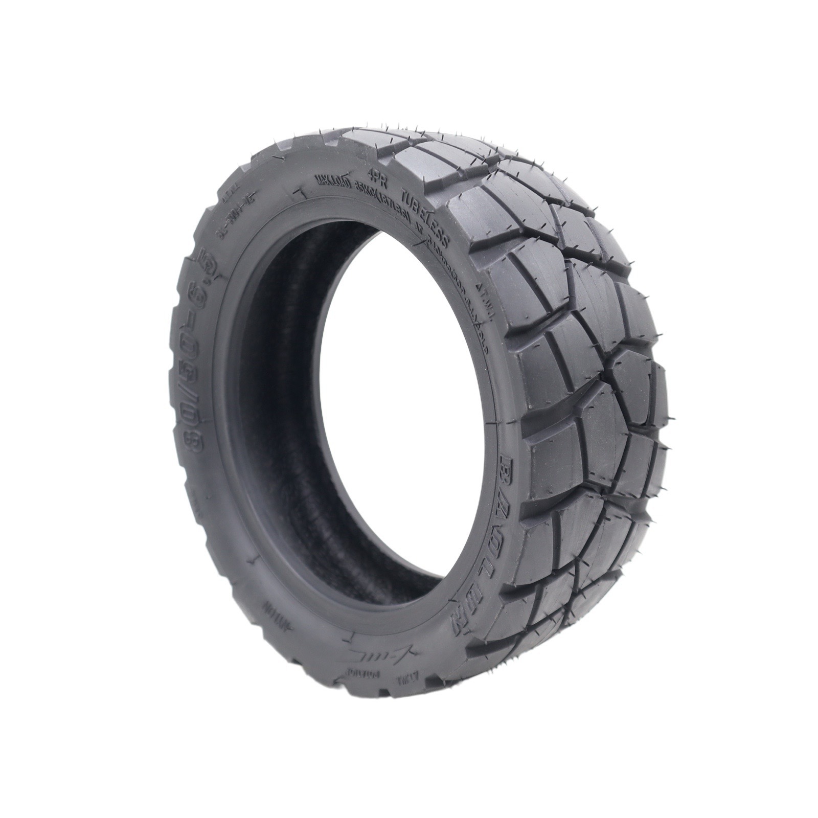 80/50-6.5 Off-Road Vacuum Tire Electric Scooter Vacuum Tire 10 Inch 80/50-6.5 Thickened Version