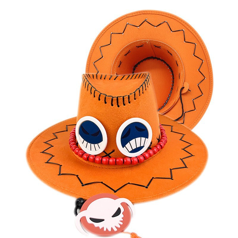 One Piece Cosplay Ace Luffy Cowboy Outing Hat Chopper Hat Ace Performance Hat Performance Hat