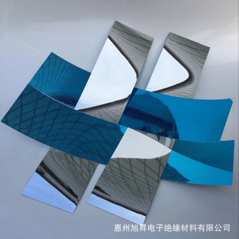 厂家直售高反射率耐磨性佳的银色反射膜  单面背胶可模切易裁剪