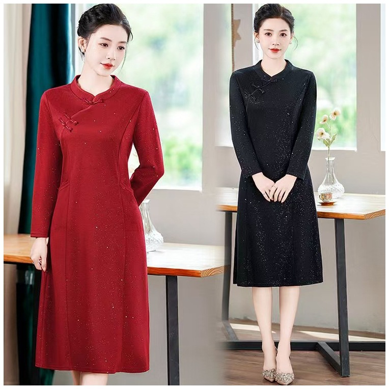 Autumn fashionable ethnic long-sleeve
