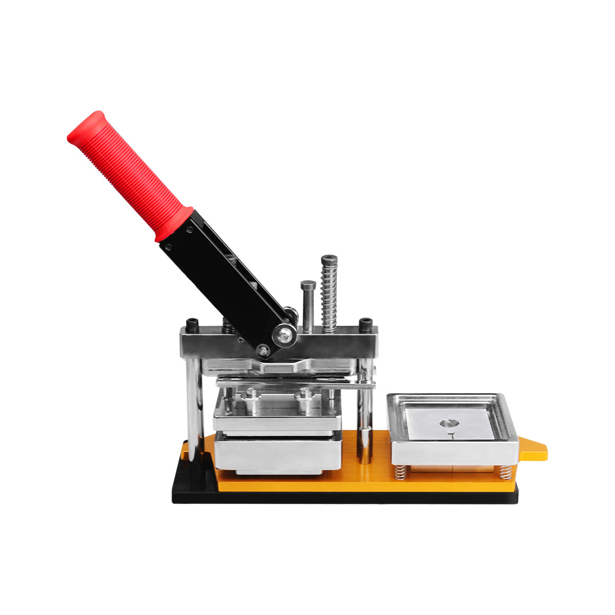 80 * 80MM cuadrado refrigerador máquina de fijación cuadrada prensa de tarjetas material de fijación de refrigerador rectangular prensa de fijación de refrigerador