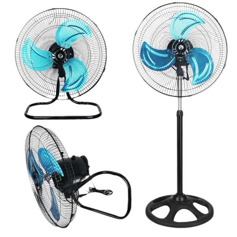 Ventilador Tres en Uno de 18 Pulgadas, Ventilador de Pie, Ventilador Colgante, Venta Directa de Fábrica, Ventilador Eléctrico de Alta Potencia de 110V para Sudamérica
