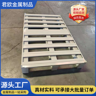 Customized Metal Pallet Right Angle Iron Heavy-Duty Storage Cargo Iron Pallet Steel Warehouse Logistics Forklift Iron Pallet