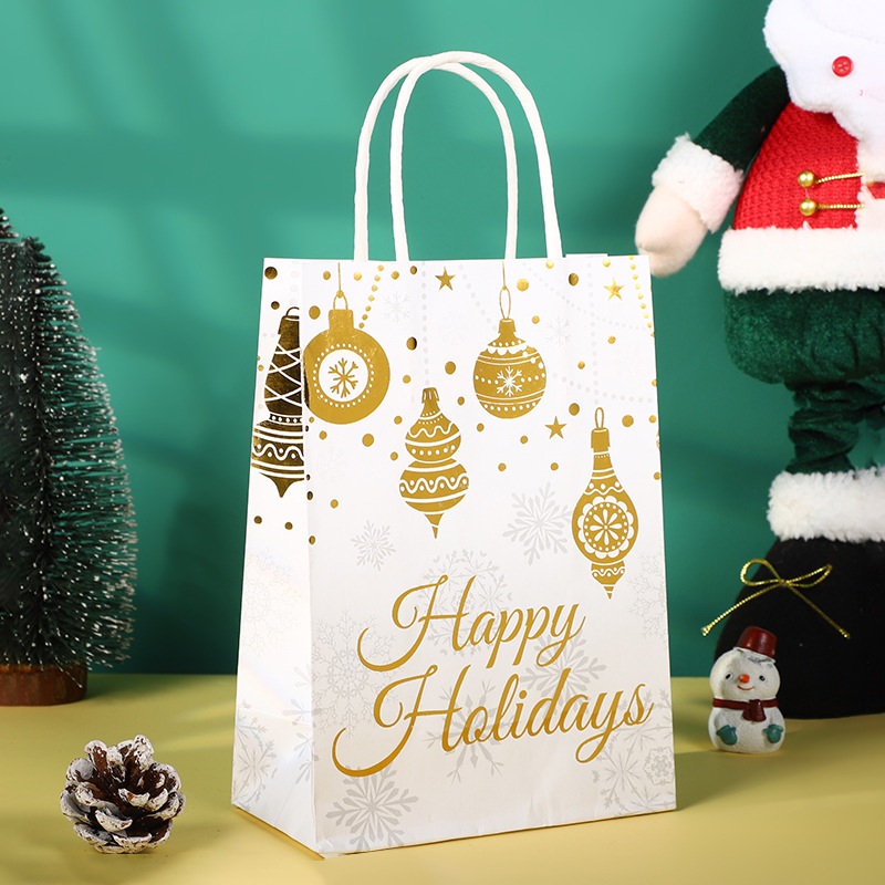 Bolsa de regalo de Navidad transfronteriza nueva bolsa de mano especial de Comercio Exterior Halloween regalo de Año Nuevo bolso de Navidad