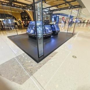 Shanghai Mall Pop-Up Display Stand Exhibition Hall Event Stand 4S Store Car Show Stand Traveling Exhibition Car Display