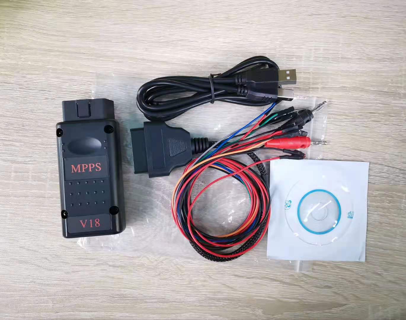 MPPS V18 TRICORE MULTIBOOT with ecu Breakout Tricore Cable