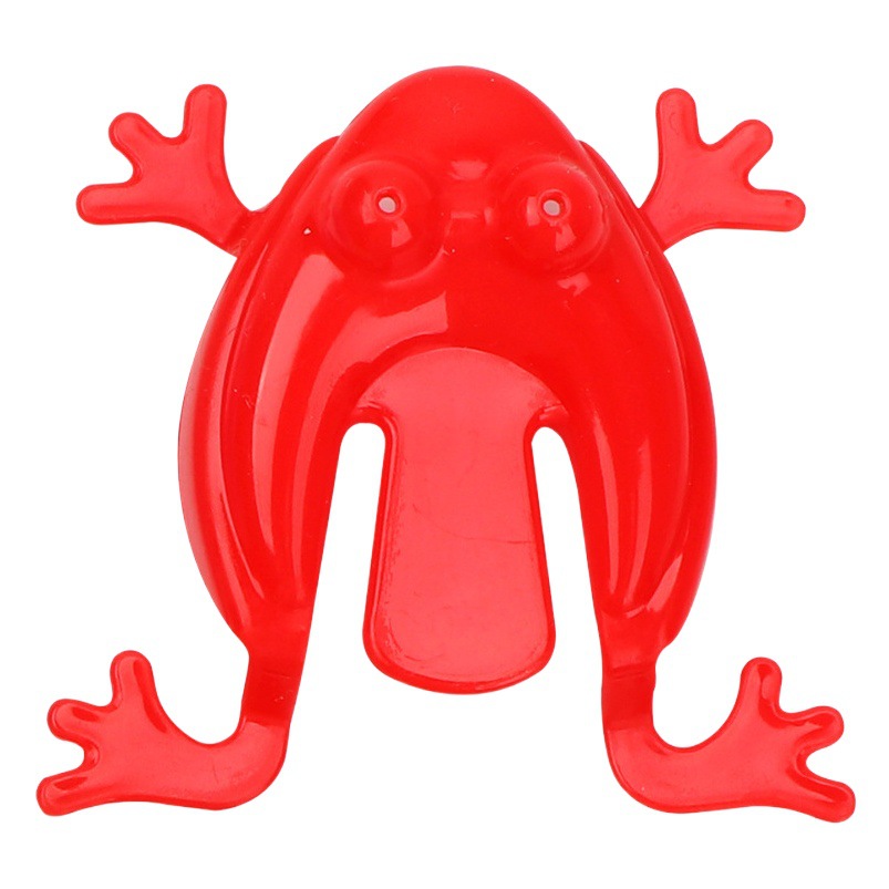 Plastic Bounce Little Frog Jumping Frog Children's Educational Toys Classic Nostalgic Naughty Frog Kindergarten Small Gifts