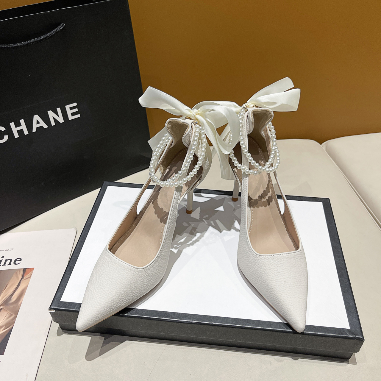 Elegante Spitze Stilettos Für Damen Für Sommer Und Herbst_voghion.com
