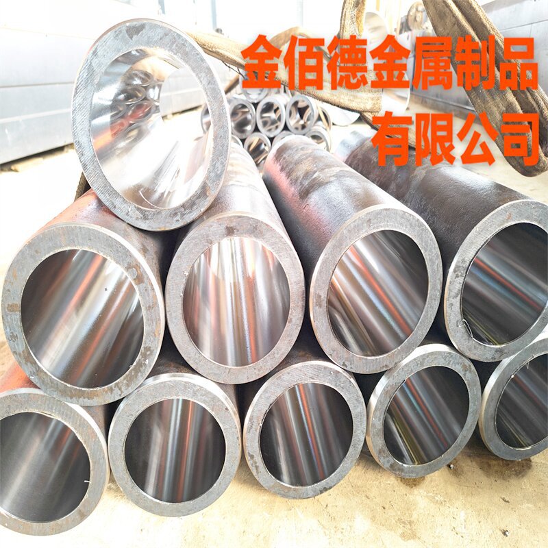 缸筒珩磨管厂家锻造导柱空心轴导辊研磨管多节缸镀铬液压杆絎磨管