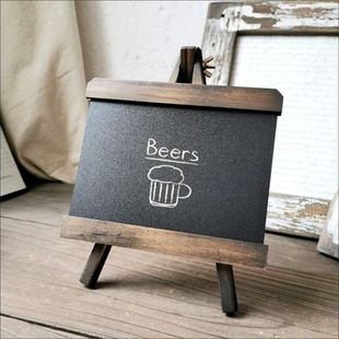 Small Blackboard Decoration Bar Living Room High-End Aisle Nordic Retro Message Board Old Coffee Shop Small Ornaments