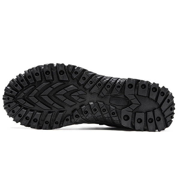 Cross-border autumn and winter outdoor hiking shoes men's leather…