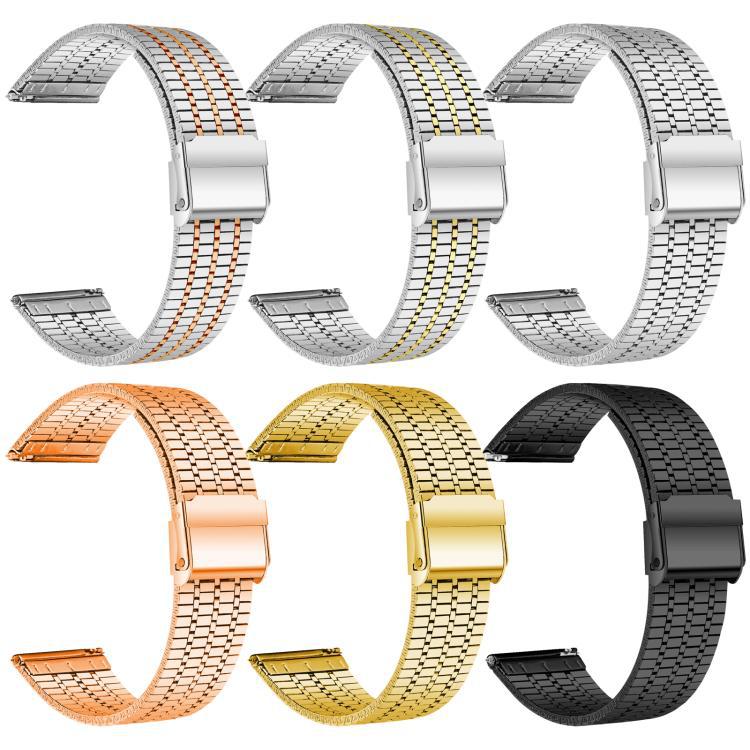 La correa de acero inoxidable xDfind de siete cuentas es para la pulsera de metal al aire libre Amazfit T-Rex 3