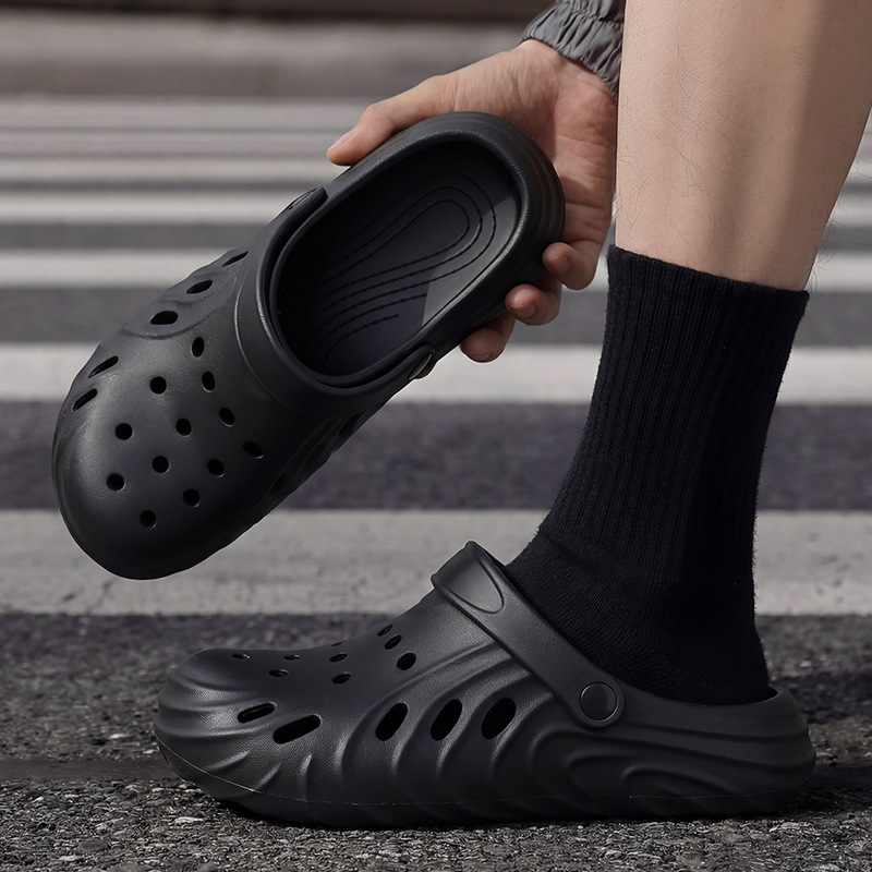 Chaussures perforées pour hommes, nouveauté 2026, pantoufles de salle d'opération avec soutien de la voûte plantaire, sandales décontractées antidérapantes de haute qualité pour hommes, été_voghion.com