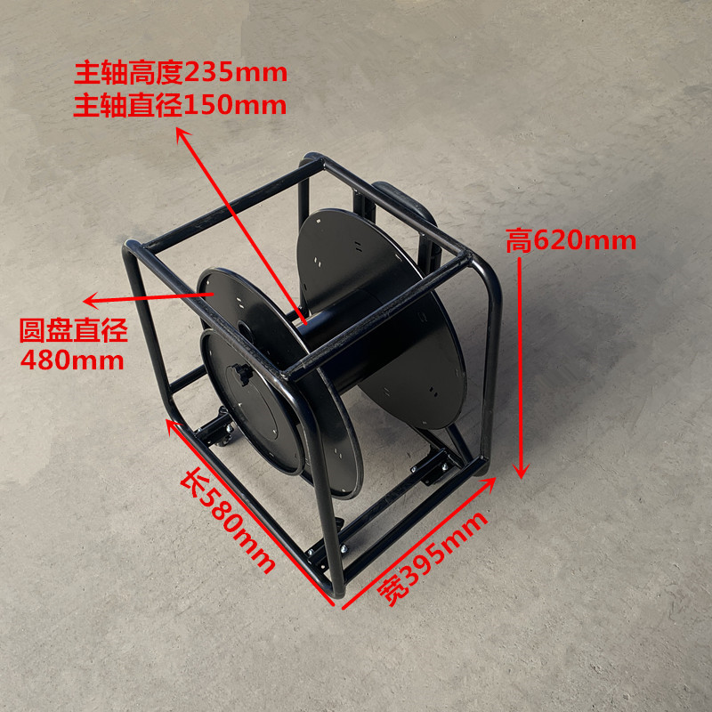 大号光纤空盘 绕线盘线缆车视频sdi线信号线缆盘绕线盘车塑料线