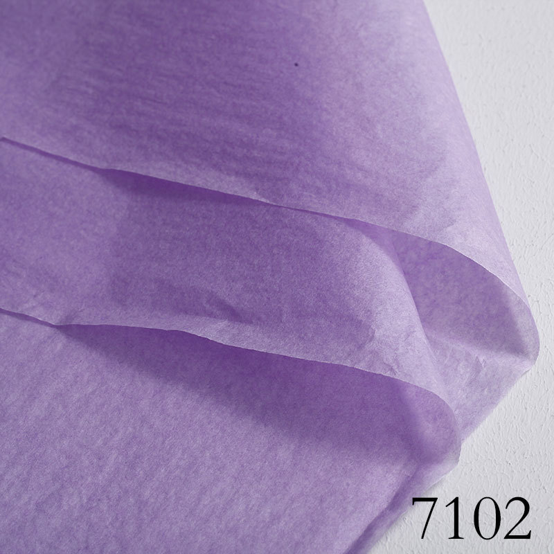 Papel perlado de color de 17g en stock para relleno de ropa, papel de calco grueso, papel fino semitransparente, blanco.