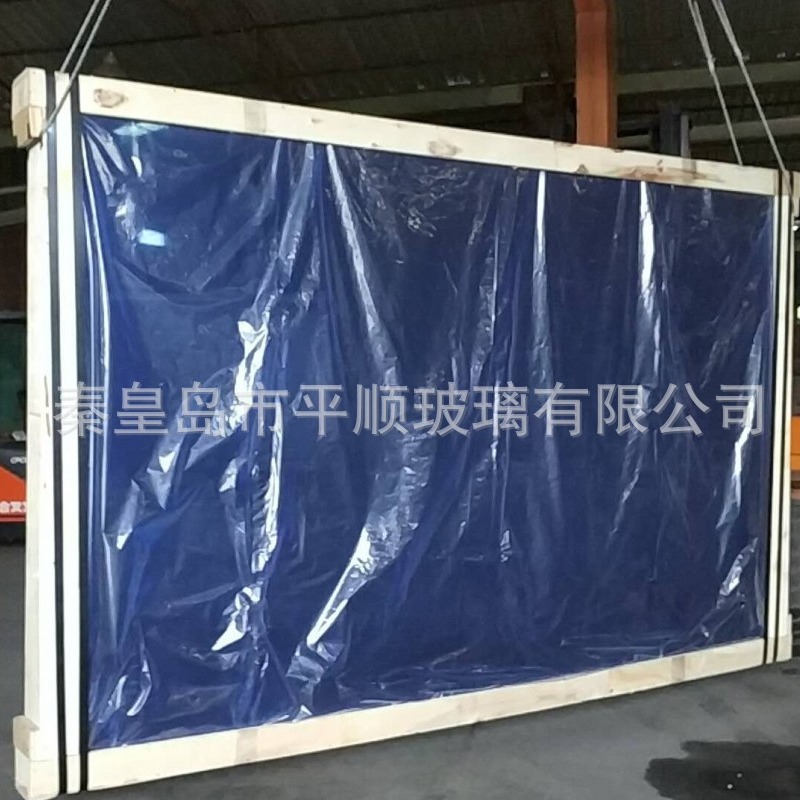 厂家供应宝石蓝玻璃 深蓝玻璃 深蓝着色玻璃4mm 5mm 6mm 8mm