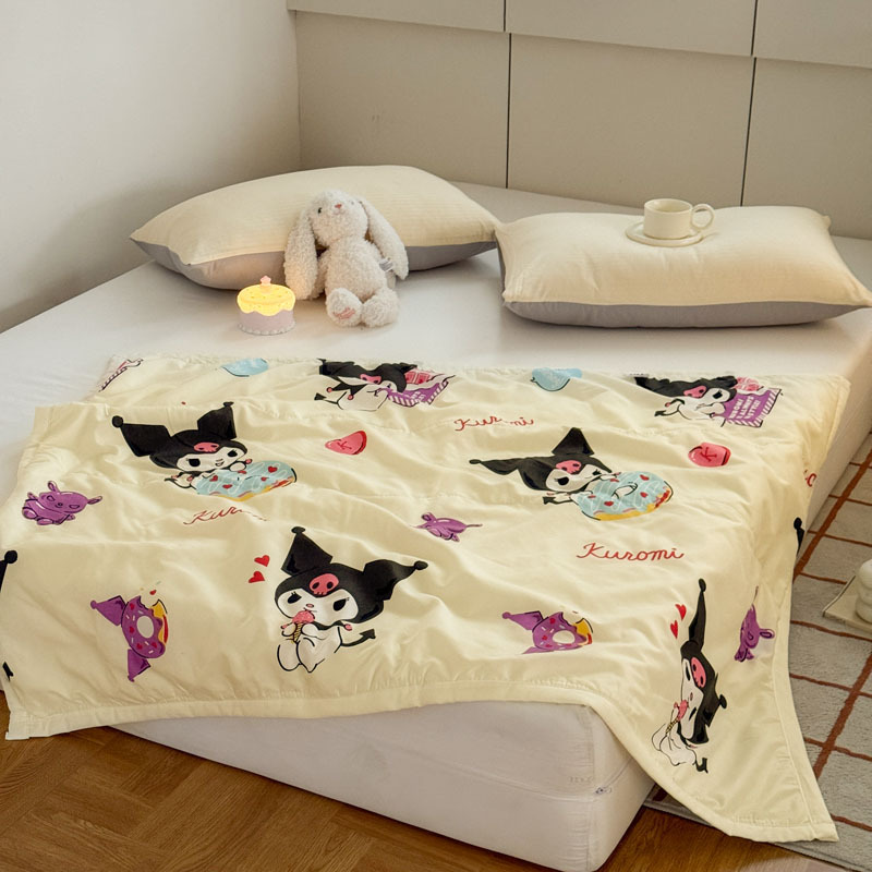 화이트 쿠로미 [워시드 코튼/뭉침없는 전체시트]