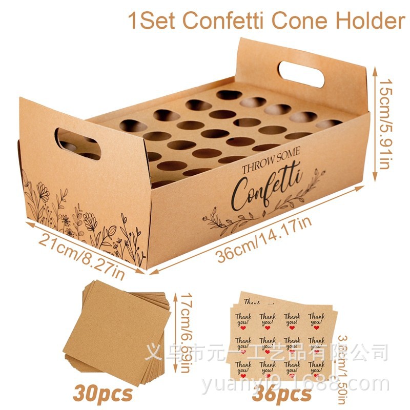 Cuero de vaca - Set de 30 agujeros (pallet + cartucho + pegatinas)