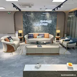 皮艺沙发;成套餐桌椅;布艺沙发