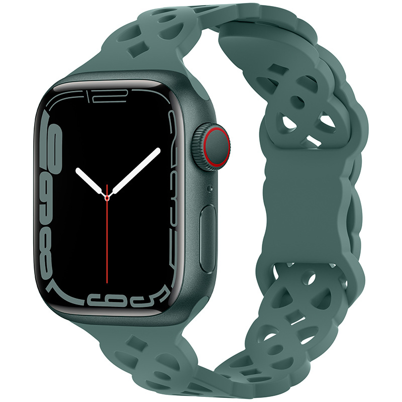 Casual Style Casual Cat Eye Solid Color Silica Gel Watch Strap