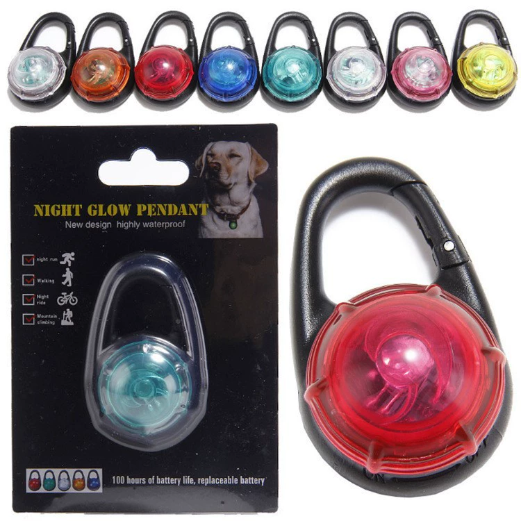 Товары для домашних животных светодиодный светящийся кулон, быстросъемный ошейник, безопасная Подвеска для кошек и собак, водонепроницаемая лампа для ошейника с защитой от потери