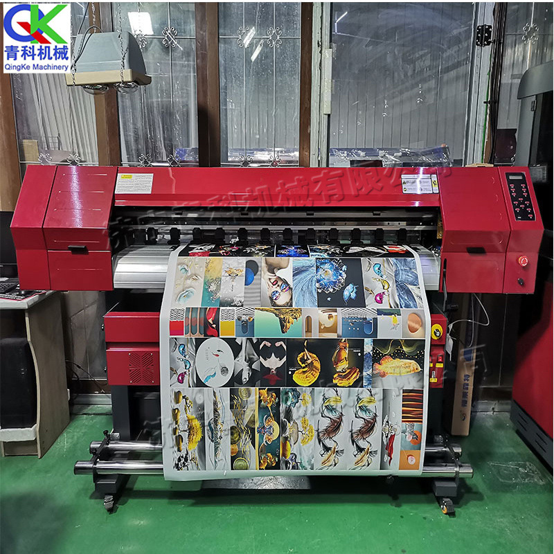 晶瓷画墙纸打印机自动背景装饰喷绘机小型墙布壁画装饰写真机械