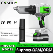 跨境多功能暴力风机涡轮除尘机强力吹风机手持锂电暴风机吹吸两用