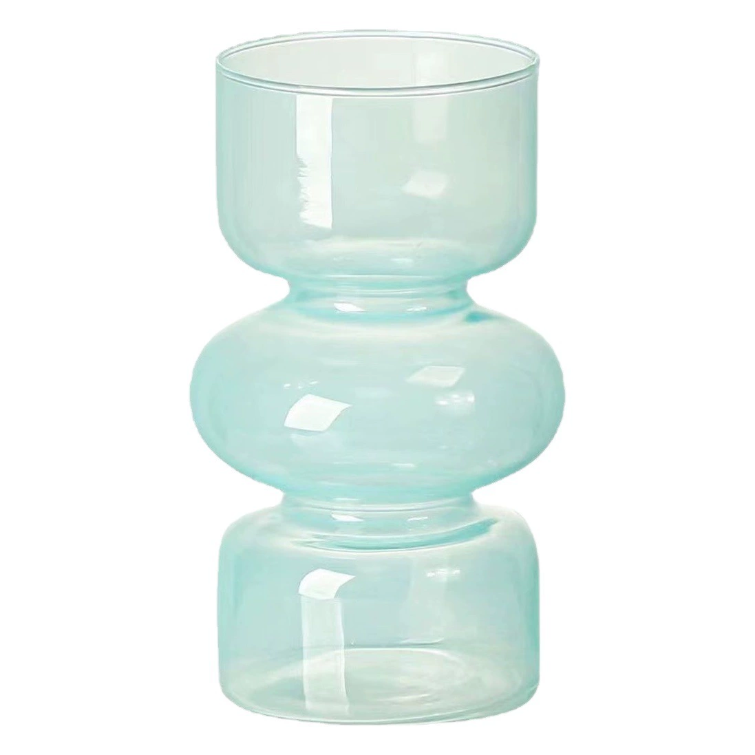 Стеклянная ваза в европейском стиле ins стиль простой декора легкая роскошная ваза